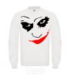 Sweatshirt JOKER Smile White фото