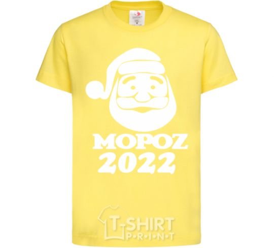 Kids T-shirt МОРОZ 2020 cornsilk фото