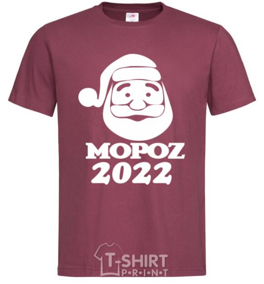Мужская футболка МОРОZ 2020 Бордовый фото