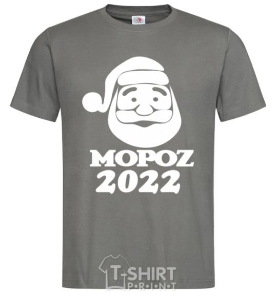 Men's T-Shirt МОРОZ 2020 dark-grey фото