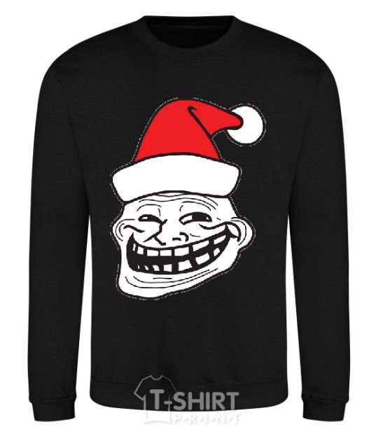 Sweatshirt TROLL MOROZ black фото