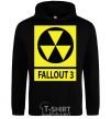 Men`s hoodie FALLOUT 3 Danger black фото