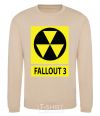 Sweatshirt FALLOUT 3 Danger sand фото