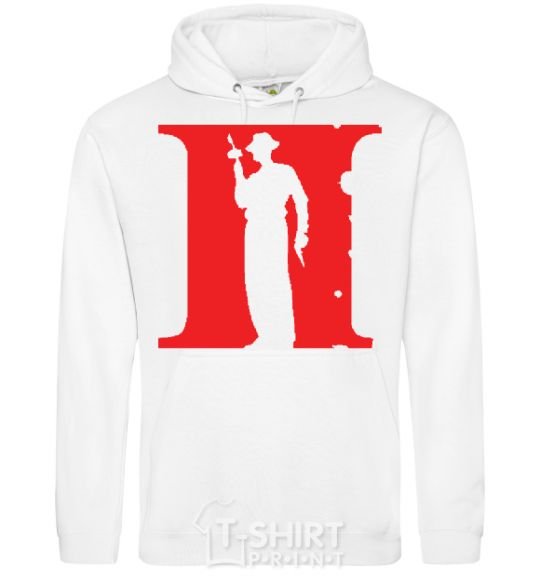 Men`s hoodie CALL OF DUTY 2 White фото