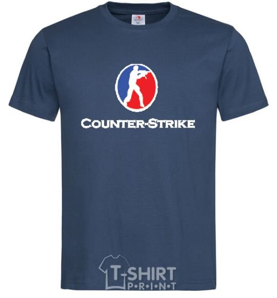 Men's T-Shirt COUNTER STRIKE navy-blue фото