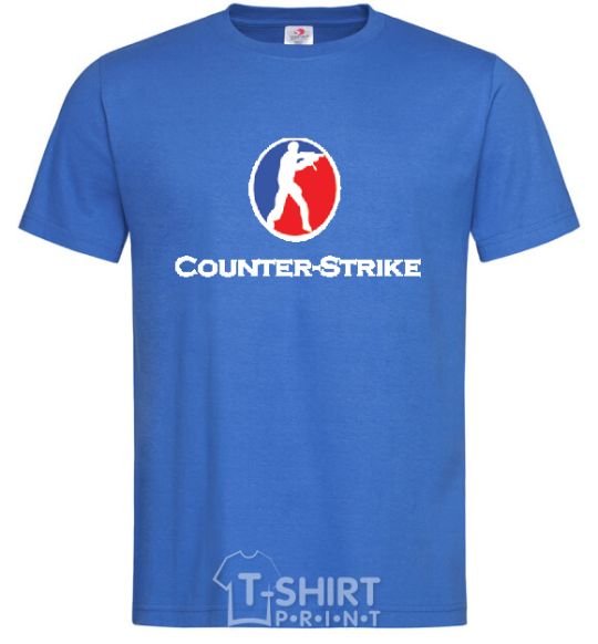 Men's T-Shirt COUNTER STRIKE royal-blue фото