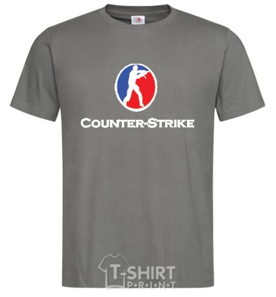 Men's T-Shirt COUNTER STRIKE dark-grey фото