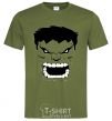 Men's T-Shirt Angry Hulk millennial-khaki фото