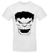 Men's T-Shirt Angry Hulk White фото