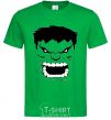 Men's T-Shirt Angry Hulk kelly-green фото