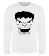 Sweatshirt Angry Hulk White фото