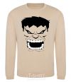 Sweatshirt Angry Hulk sand фото