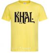 Мужская футболка KHAL Лимонный фото