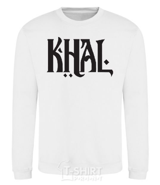 Sweatshirt KHAL White фото