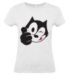 Женская футболка FELIX THE CAT Like Белый фото