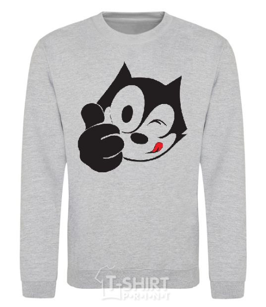 Sweatshirt FELIX THE CAT Like sport-grey фото