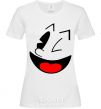 Women's T-shirt SMILE - Emoji White фото