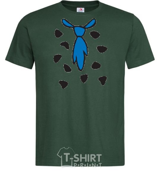 Мужская футболка FLINSTONE'S TIE Темно-зеленый фото