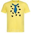 Мужская футболка FLINSTONE'S TIE Лимонный фото