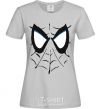 Женская футболка SPIDERMAN Mask Серый фото