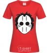 Women's T-shirt FRIDAY 13 red фото