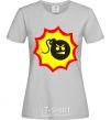 Women's T-shirt BOMB Angry grey фото