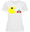 Women's T-shirt Pacman arcade White фото