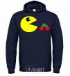 Men`s hoodie Pacman arcade navy-blue фото