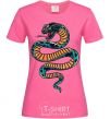 Women's T-shirt Blue snake in spots heliconia фото