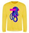 Sweatshirt Neon kite yellow фото