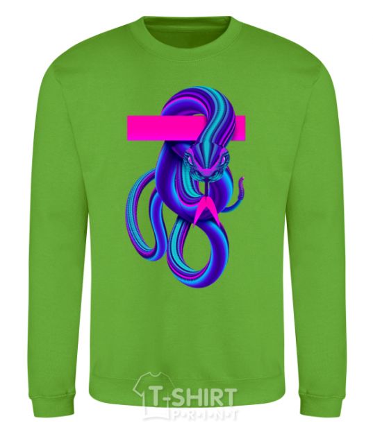 Sweatshirt Neon kite orchid-green фото