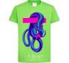 Kids T-shirt Neon kite orchid-green фото
