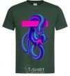 Men's T-Shirt Neon kite bottle-green фото