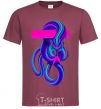Men's T-Shirt Neon kite burgundy фото