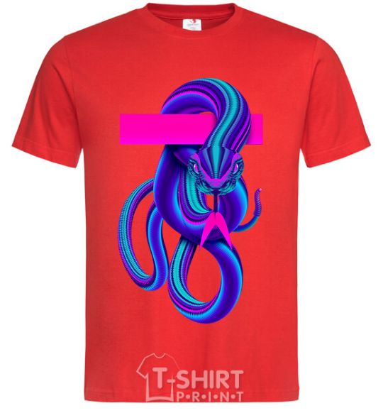 Men's T-Shirt Neon kite red фото