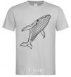 Men's T-Shirt Kit outlines grey фото