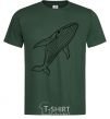 Men's T-Shirt Kit outlines bottle-green фото