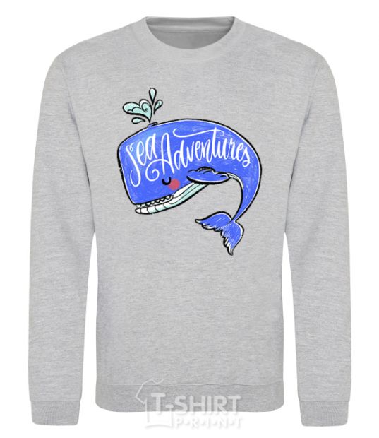 Sweatshirt Sea adventures sport-grey фото