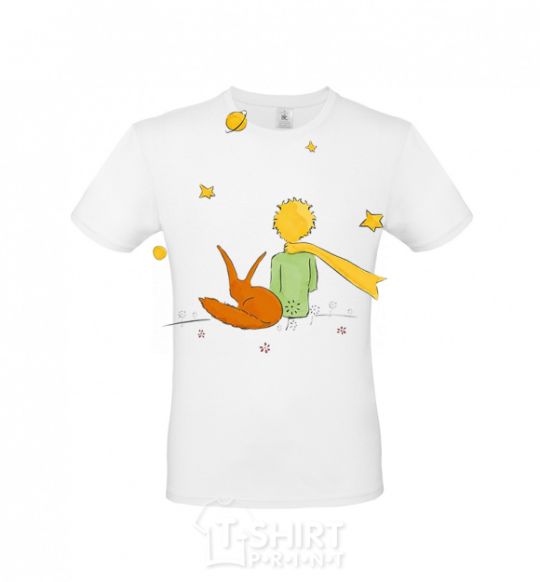 Men's T-Shirt The Little Prince White фото