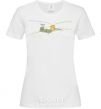 Women's T-shirt The little prince is lying White фото