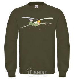 Свитшот Маленький принц лежит Песочный фото