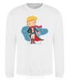 Sweatshirt Little prince red scarf White фото