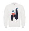 Sweatshirt A Alpaca White фото