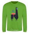 Sweatshirt A Alpaca orchid-green фото