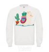 Sweatshirt Llama moving White фото