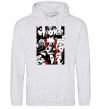 Men`s hoodie Akatsuki sport-grey фото