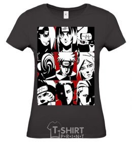 Women's T-shirt Akatsuki black фото