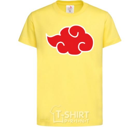 Детская футболка Акацуки лого Лимонный фото