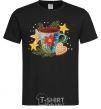 Men's T-Shirt New Year's cup black фото