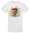 Men's T-Shirt New Year's cup White фото